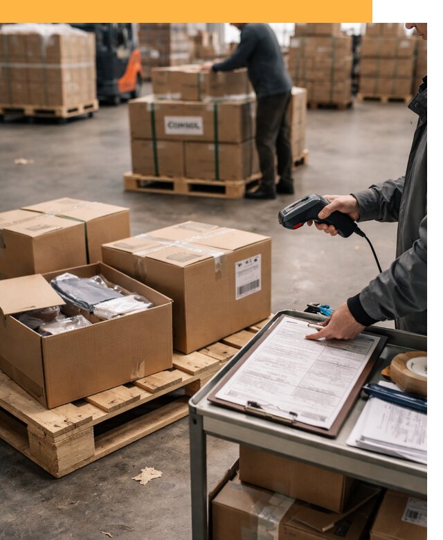 Сборные грузы из Китая: доставка, склад и таможня от 18607