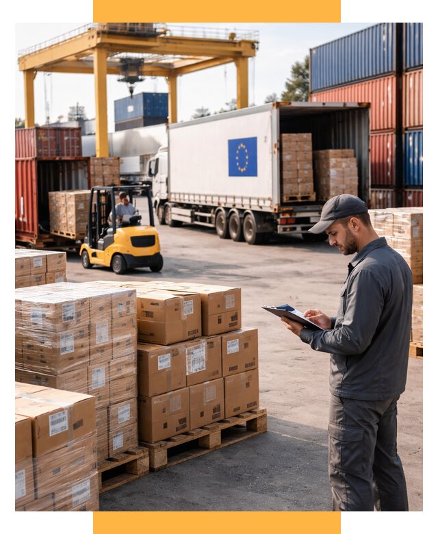 Доставка грузов из Европы от 12404 р., логистика СетСервис-Вкл