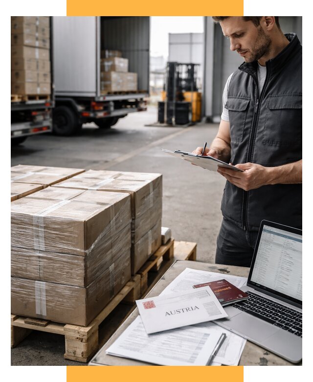 Доставка в Австрию от 67191 р. Логистика и экспорт СетСервис-Вкл