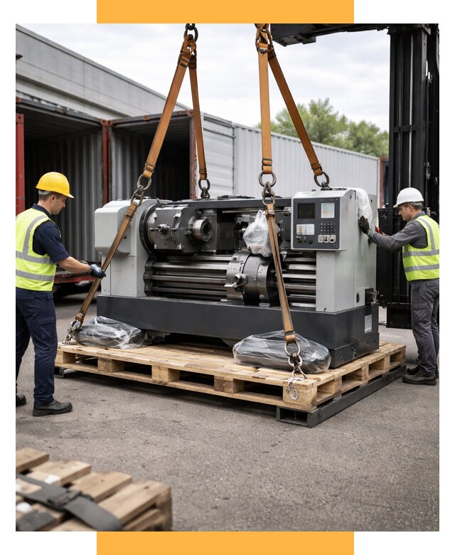 Перевозка станков и таможня от 62022 р. | СетСервис-Вкл логистика