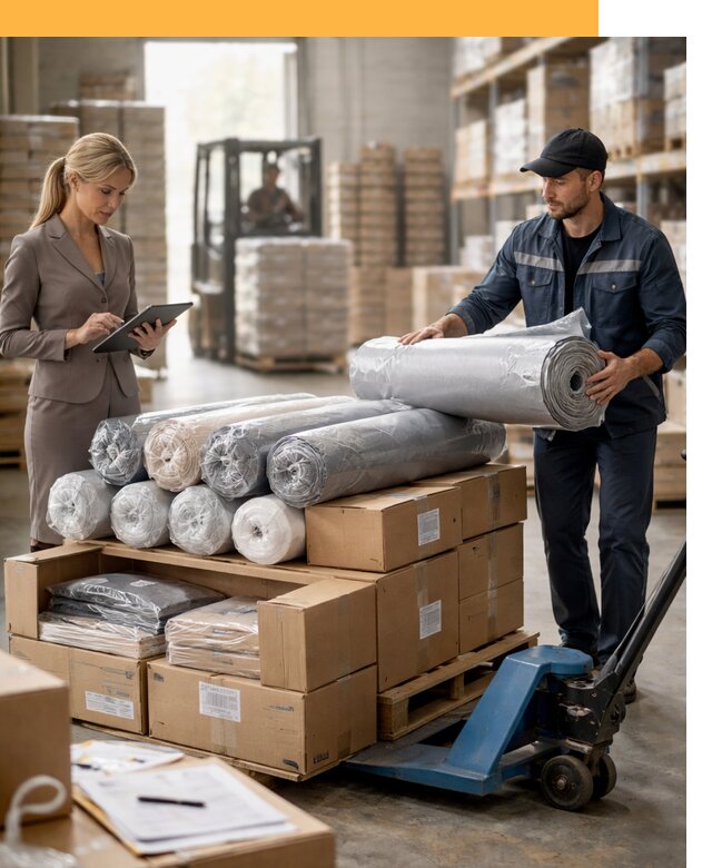 Перевозка текстиля по миру от 15506 руб. с таможней и страхованием