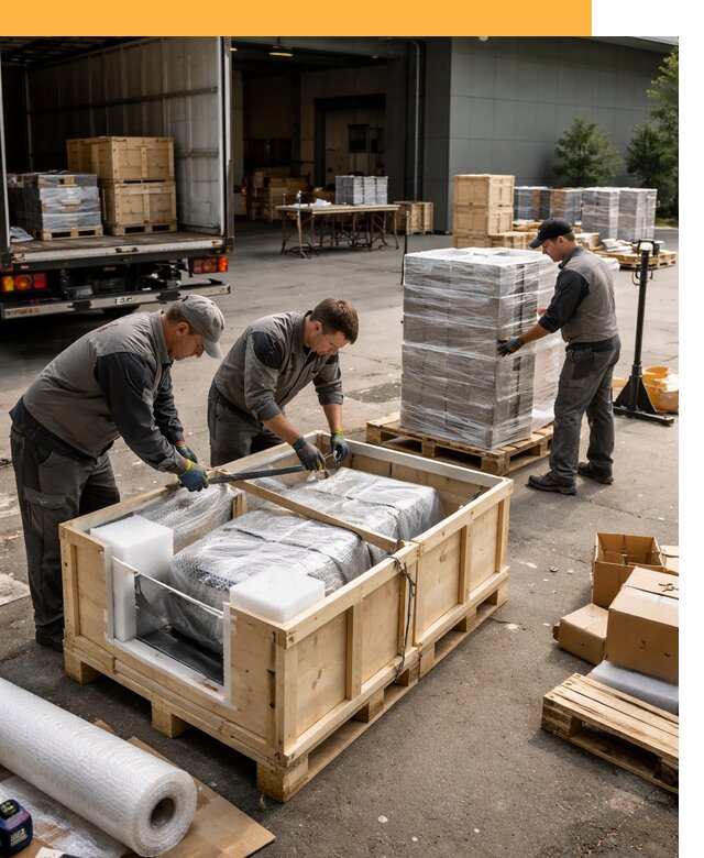 Перевозка выставочных грузов по миру от 25843 руб за м2 с таможней