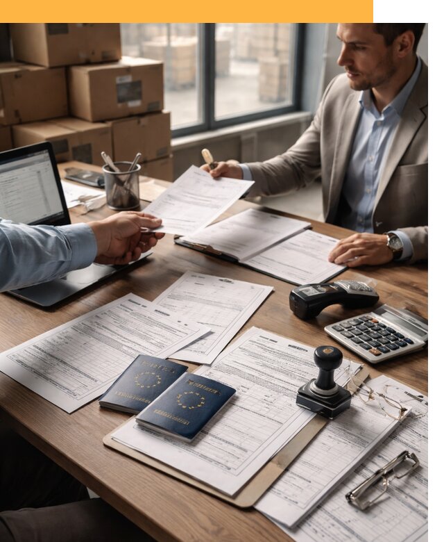 Таможенное оформление грузов из Европы от 8786 руб