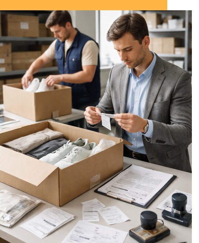 Таможенное оформление одежды и обуви по выгодной цене от 6719 руб