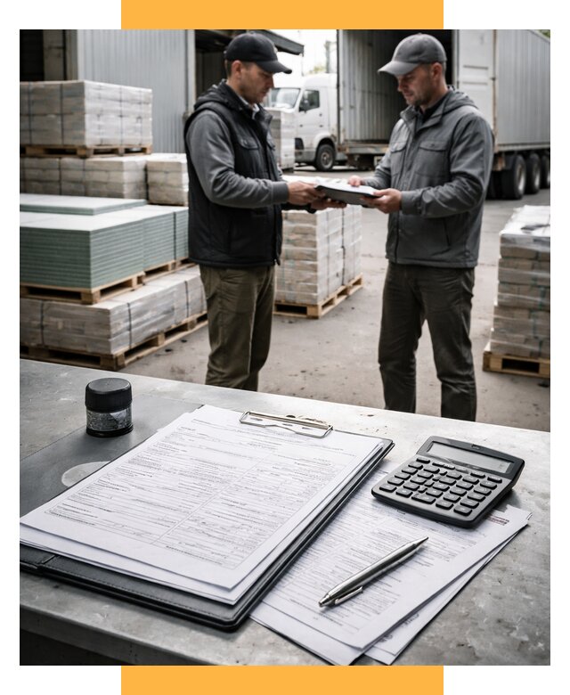 Таможенное оформление стройматериалов от 8786 р. | СетСервис-Вкл